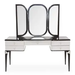 9003068-409 Aico Furniture Paris Chic Bedroom Furniture Mirror