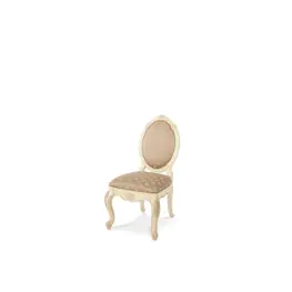 54003a-04 Aico Furniture Lavelle Blanc Dining Room Furniture Dining Chair