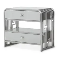 9006042-13 Aico Furniture Roxbury Park Bedroom Furniture Nightstand