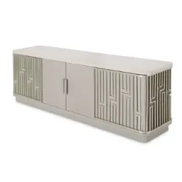 9006081-220 Aico Furniture Roxbury Park Living Room Furniture Tv Console