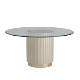 9007001-822 Aico Furniture Malibu Crest Dining Room Furniture Dining Table