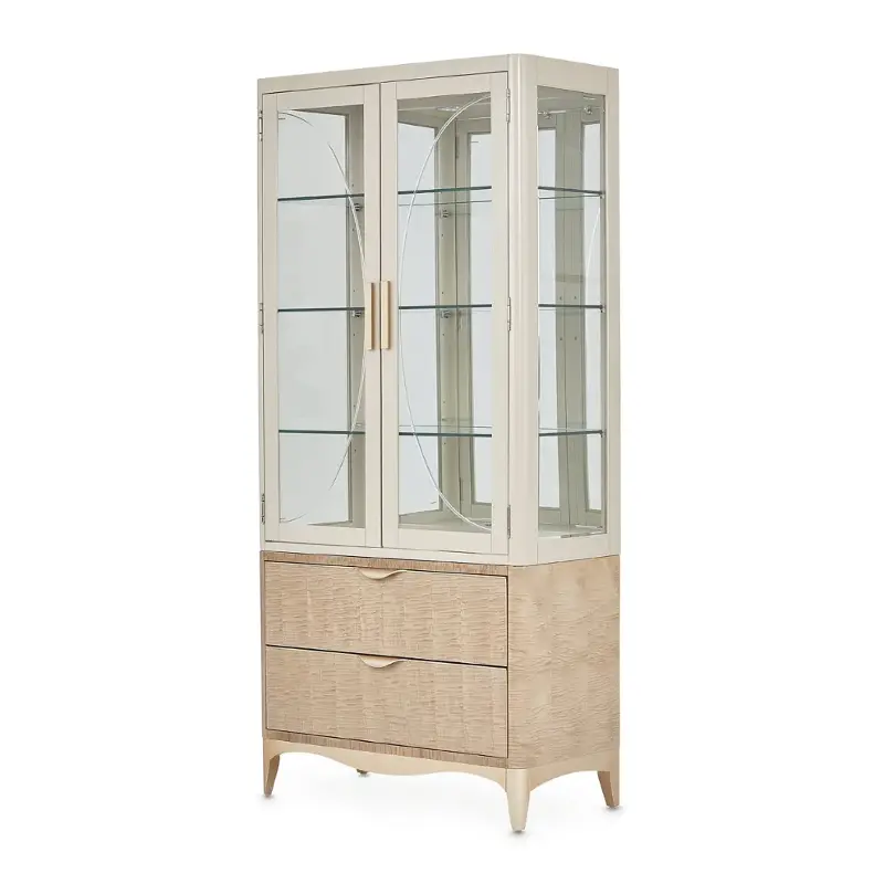 9007209t-822 Aico Furniture Malibu Crest Living Room Furniture Curio