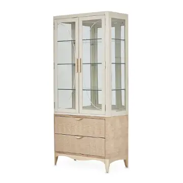 9007209t-822 Aico Furniture Malibu Crest Living Room Furniture Curio