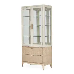 9007209t-822 Aico Furniture Malibu Crest Living Room Furniture Curio
