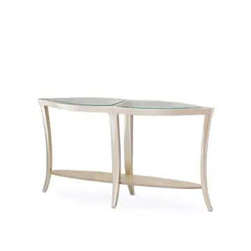9007223-822 Aico Furniture Malibu Crest Living Room Furniture Sofa Table