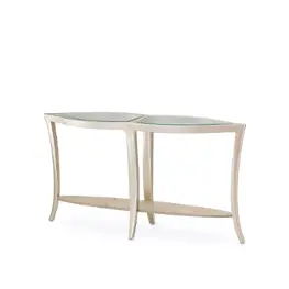 9007223-822 Aico Furniture Malibu Crest Living Room Furniture Sofa Table