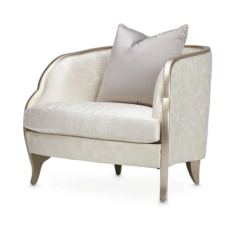 9007835-cldwh-822 Aico Furniture Malibu Crest Living Room Furniture Living Room Chair