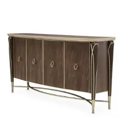 9008007-410 Aico Furniture Villa Cherie - Hazelnut Dining Room Furniture Sideboard