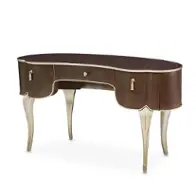 9008058-410 Aico Furniture Villa Cherie - Hazelnut Bedroom Furniture Vanitie