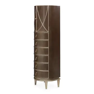 9008062-410 Aico Furniture Villa Cherie - Hazelnut Bedroom Furniture Chest