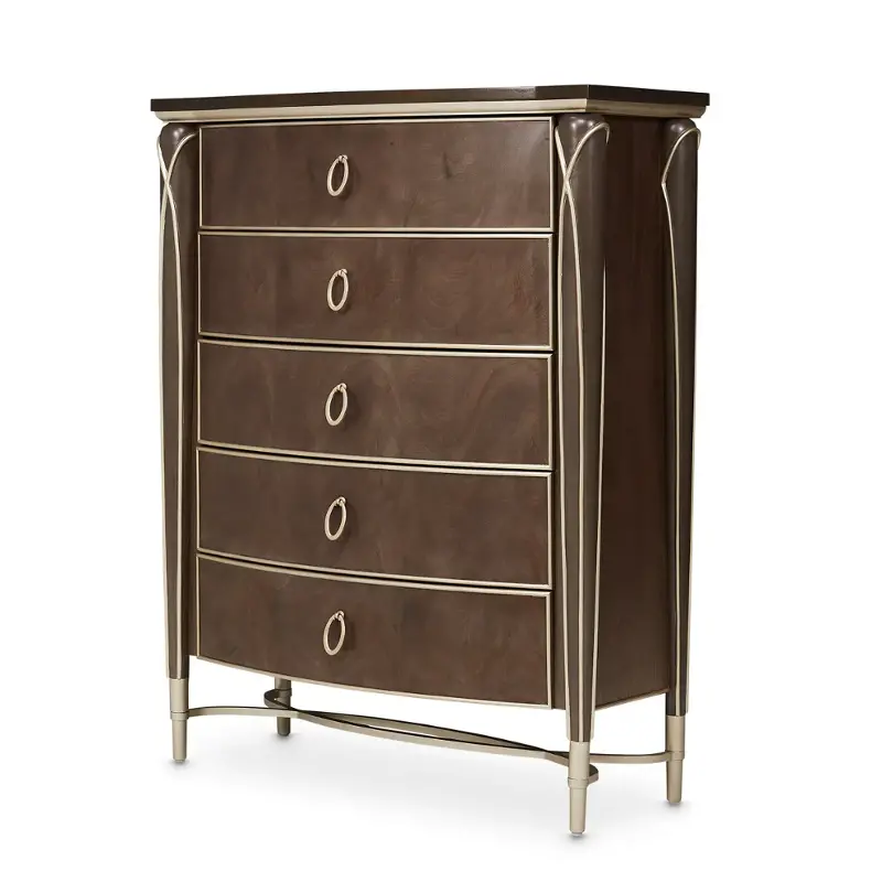 9008070-410 Aico Furniture Villa Cherie - Hazelnut Bedroom Furniture Chest