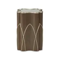 9008222-410 Aico Furniture Villa Cherie - Hazelnut Living Room Furniture End Table