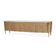 9008081-134 Aico Furniture Villa Cherie - Caramel Bedroom Furniture Tv Console