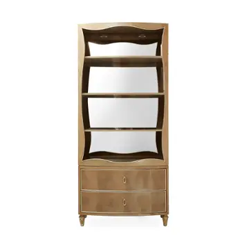 9008199-134 Aico Furniture Villa Cherie - Caramel Living Room Furniture Bookcase