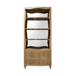 9008199-134 Aico Furniture Villa Cherie - Caramel Living Room Furniture Bookcase