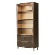 9008199-410 Aico Furniture Villa Cherie - Hazelnut Dining Room Furniture Bookcase