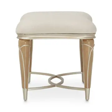 9008875-pearl-134 Aico Furniture Villa Cherie - Caramel Living Room Furniture Ottoman