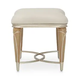 9008875-pearl-134 Aico Furniture Villa Cherie - Caramel Living Room Furniture Ottoman