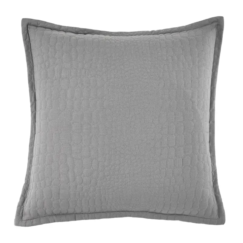 Bcs-euro-trent-gry Aico Furniture Trent Bedding Pillow