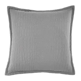 Bcs-euro-trent-gry Aico Furniture Trent Bedding Pillow