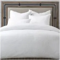 Bcs-kd06-bybryw-wht Aico Furniture Bayberry White Bedding Comforter