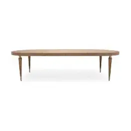 9008000-134 Aico Furniture Villa Cherie - Caramel Dining Room Furniture Dining Table