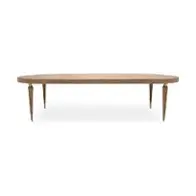 9008000-134 Aico Furniture Villa Cherie - Caramel Dining Room Furniture Dining Table