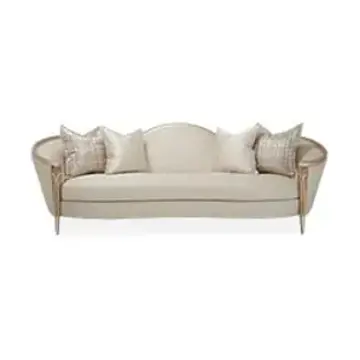 9008815-pearl-134 Aico Furniture Villa Cherie - Caramel Living Room Furniture Sofa
