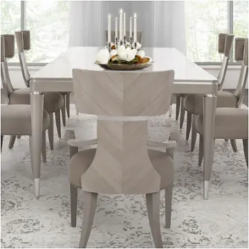 9032000-823 Aico Furniture Lanterna Dining Room Furniture Dining Table