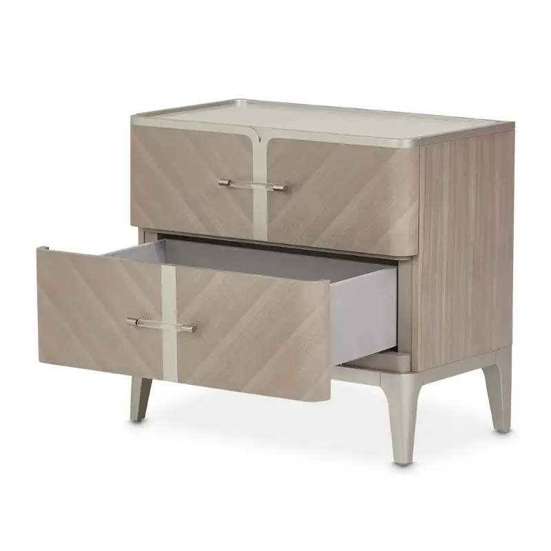 9032040-823 Aico Furniture Lanterna Bedroom Furniture Nightstand