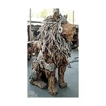 Acf-arf-lion-003 Aico Furniture Discoveries Accent Furniture Statue