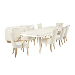 9034000-136 Aico Furniture La Rachelle Dining Room Furniture Dining Table