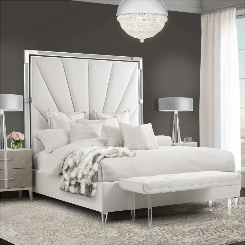 9032117-823 Aico Furniture Lanterna Bedroom Furniture Bed