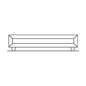 Ki-brkw132-408 Aico Furniture Brooklyn Walk Bedroom Furniture Bed Frame