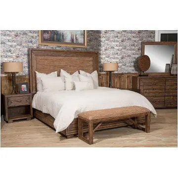 Ki-crln012-407 Aico Furniture Carrollton Bedroom Furniture Bed