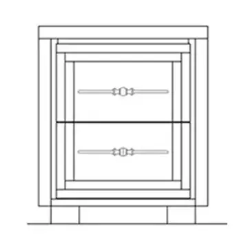 Ki-crln042-407 Aico Furniture Bedroom Furniture Nightstand