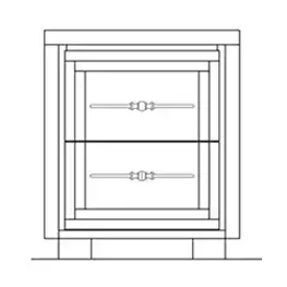 Ki-crln042-407 Aico Furniture Bedroom Furniture Nightstand