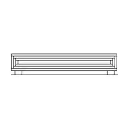 Ki-crln134-407 Aico Furniture Carrollton Bedroom Furniture Bed Frame