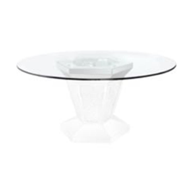Fs Mntrl 1608t Aico Furniture Montreal Round Glass Dining Table Fs Mntrl 1608t Aico Furniture Montreal, Round Dining Table Montreal