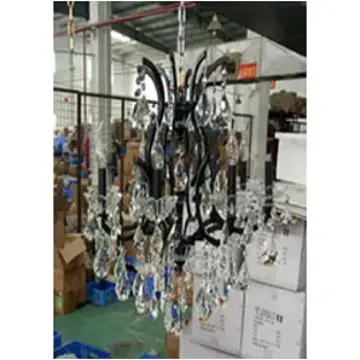 Lt-ch953-4blk Aico Furniture Lighting Accent Furniture Chandelier