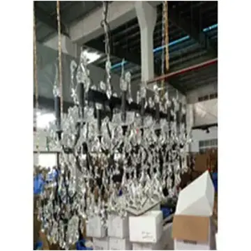 Lt-ch957-16blk Aico Furniture Lighting Accent Furniture Chandelier