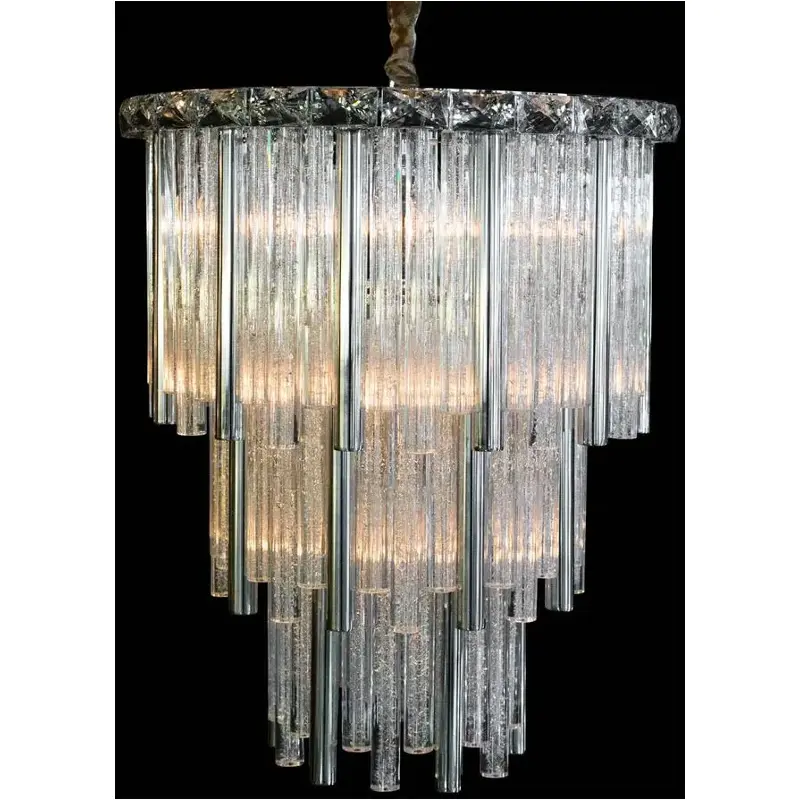 Lt-ch958g-10svl Aico Furniture Lighting Accent Furniture Chandelier