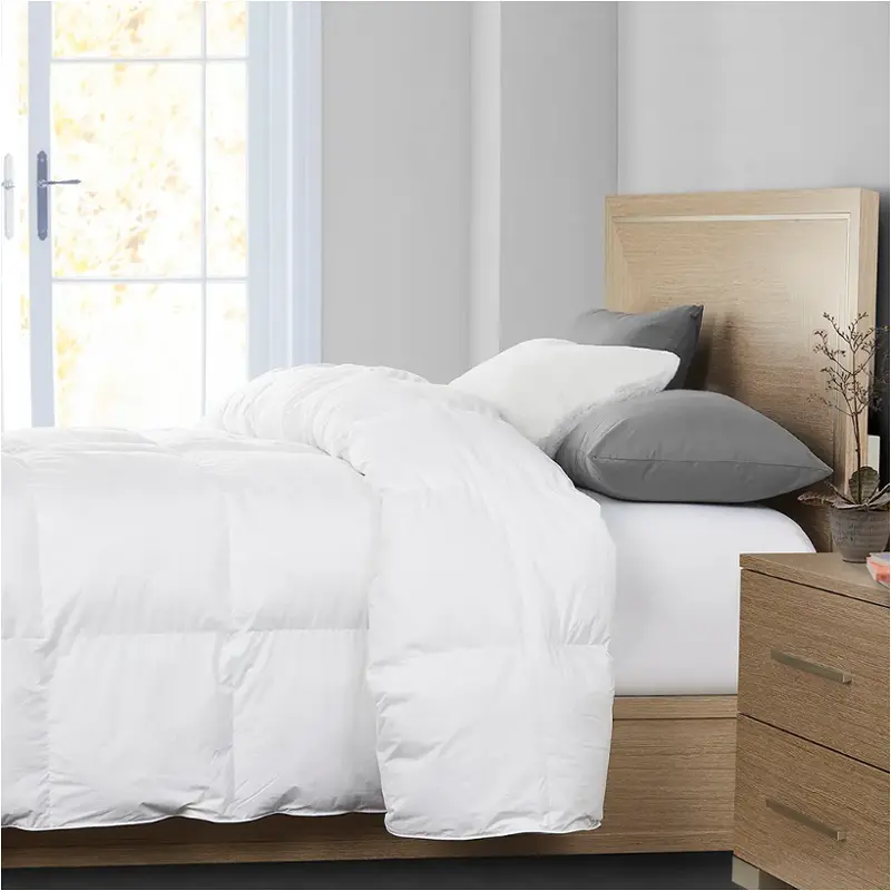 Bcs-qcomf-insert-wht Aico Furniture Promenade Bedding Comforter