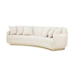Lru-aura812-lin-135 Aico Furniture Aurora Living Room Furniture Sectional