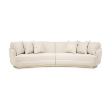 Lru-aura813-lin-135 Aico Furniture Aurora Living Room Furniture Sectional