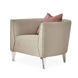 Lru-lnea835-mtl-823 Aico Furniture Linea Living Room Furniture Living Room Chair