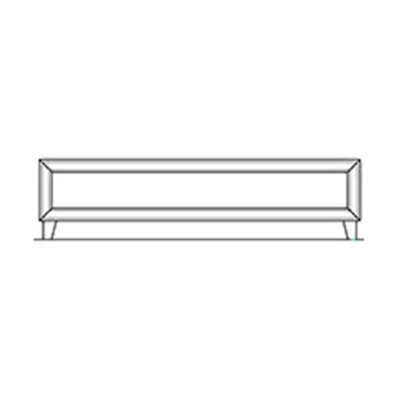 Ki-delm132-215 Aico Furniture Del Mar Sound Bedroom Furniture Bed Frame