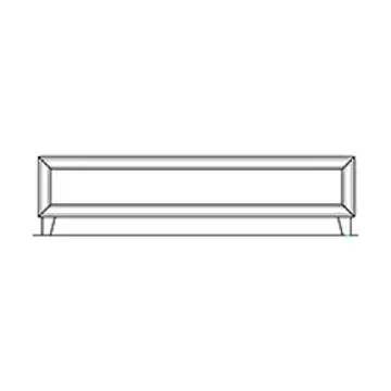 Ki-delm132-215 Aico Furniture Del Mar Sound Bedroom Furniture Bed Frame