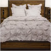 Bcs-ts02-savna-stn Aico Furniture Savanna Stone Bedding Comforter