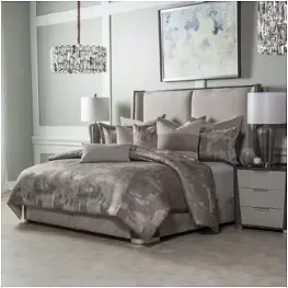 Bcs-qs09-aubry-pna Aico Furniture Aubrey Bedding Comforter